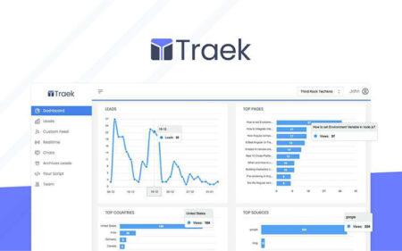 Traek - Lead Generation Tool- Banner Image