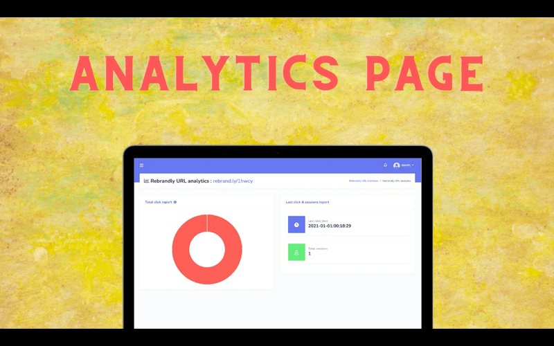 Analytics Page Of KamuLinks