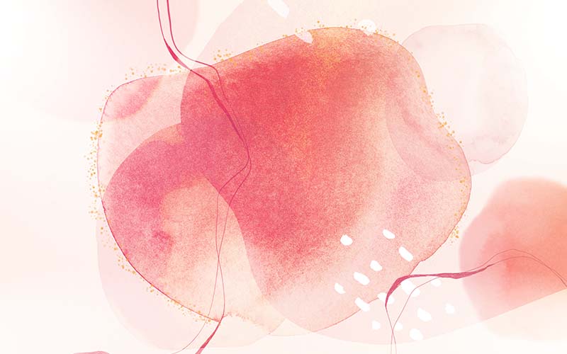 Pink abstract watercolor background