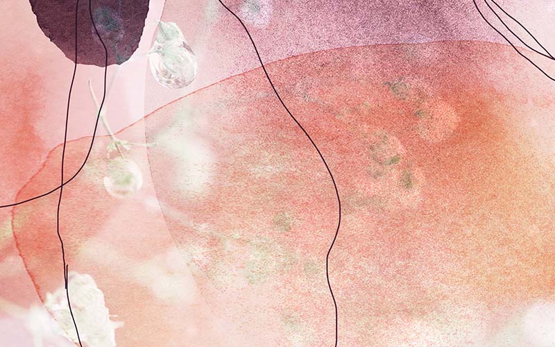 Pink abstract watercolor background in beautiful backgrounds