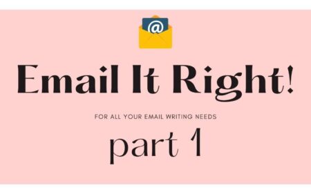 Email It Right banner
