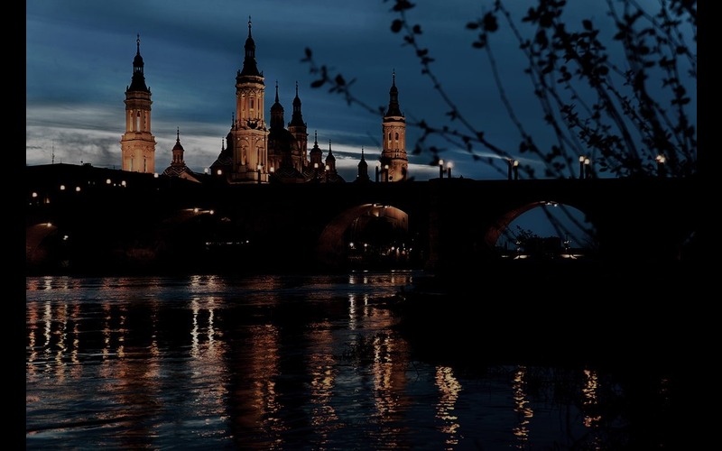 A landscape of Prague bridge