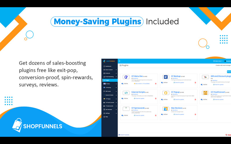 Money-Saving sales Plugins Included