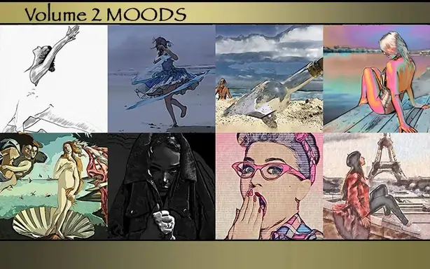 Mood & Sketch Effects collage of volume 2