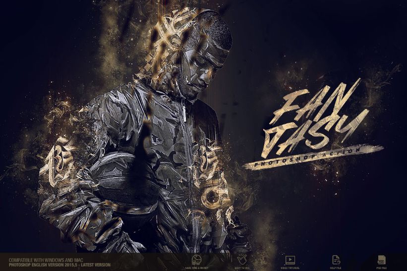 Fantasy Photoshop Action, photoshop filters for portraits free photoshop portrait filters free