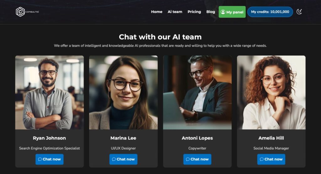 team of ai experts