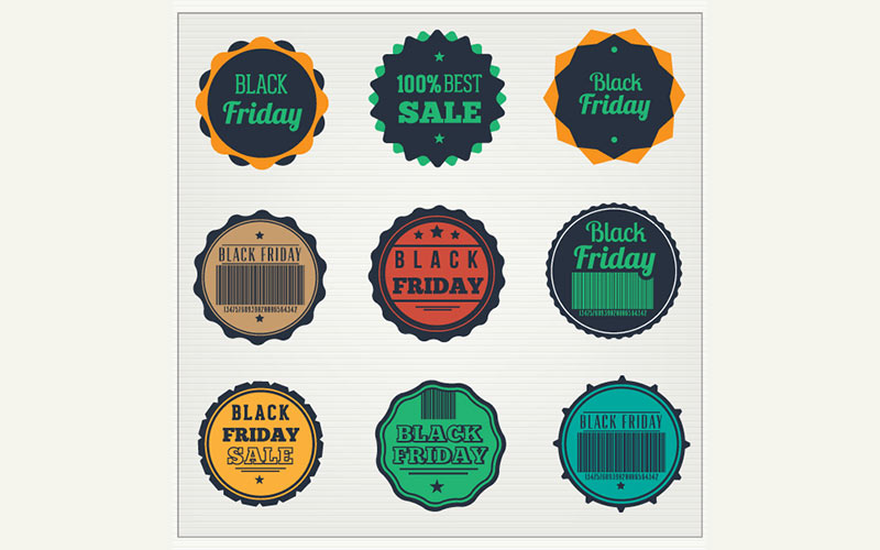 Black Friday text overlays preview