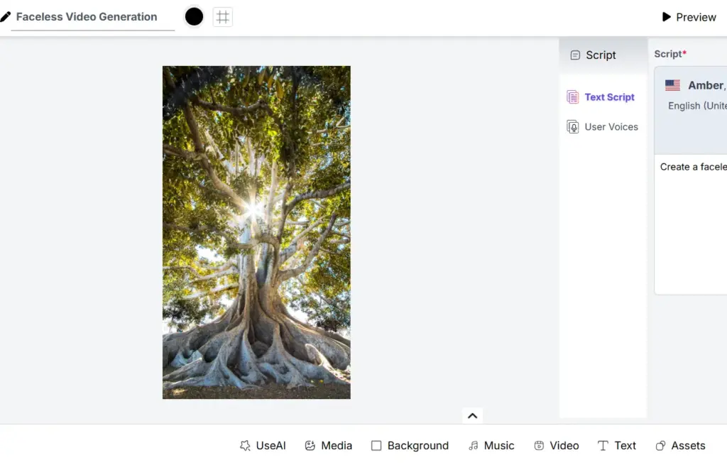 Faceless video Generation