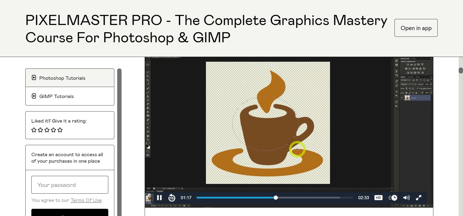 Introduction to photoshop in best photoshop course online