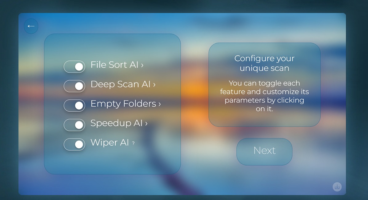 options to sort the files - windows pc optimization