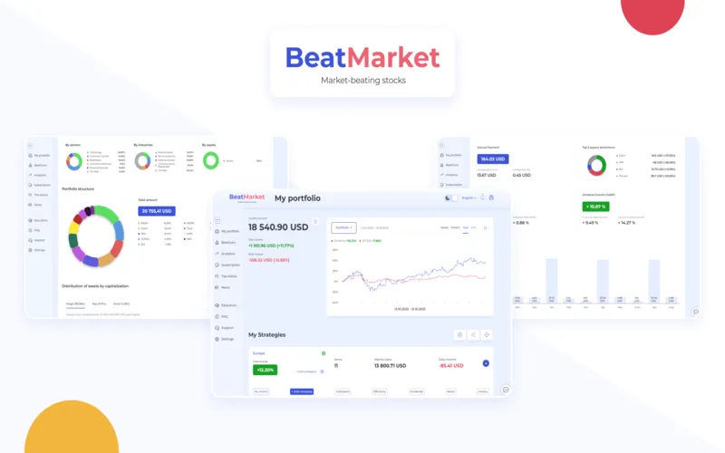 BeatMarket - Investment tracking tool feature image