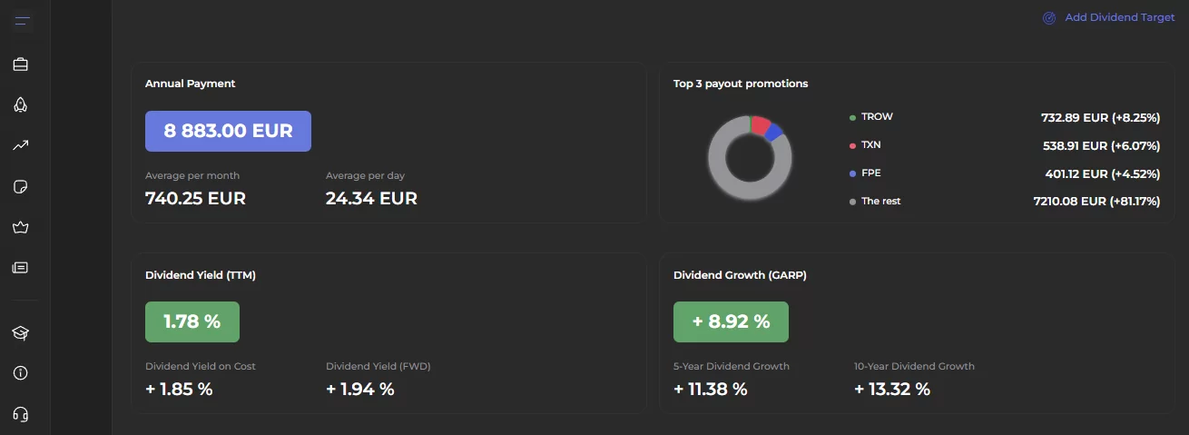 Beatmarket dark mode UI