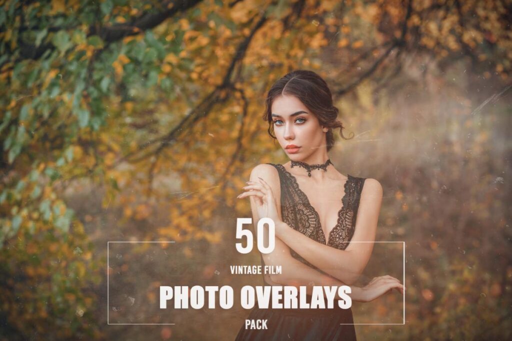 Vintage Film Photo Overlays Preview
