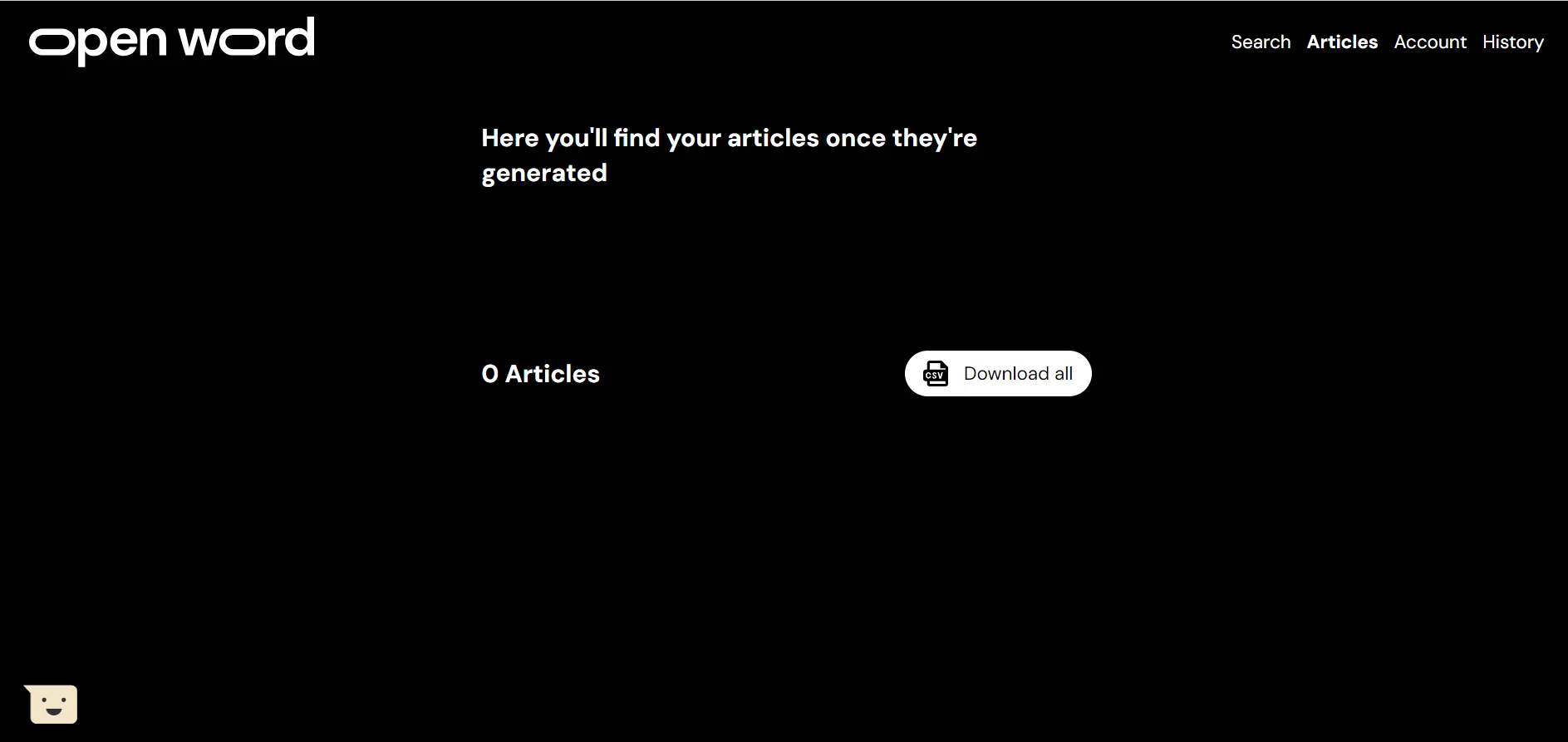 Extort options and publish articles using OpenWord - AI SEO Content Generator