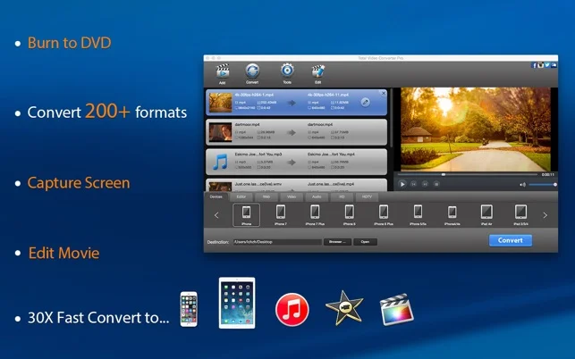 Total video converter for mac features