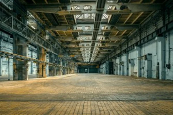 Before picture of the arena