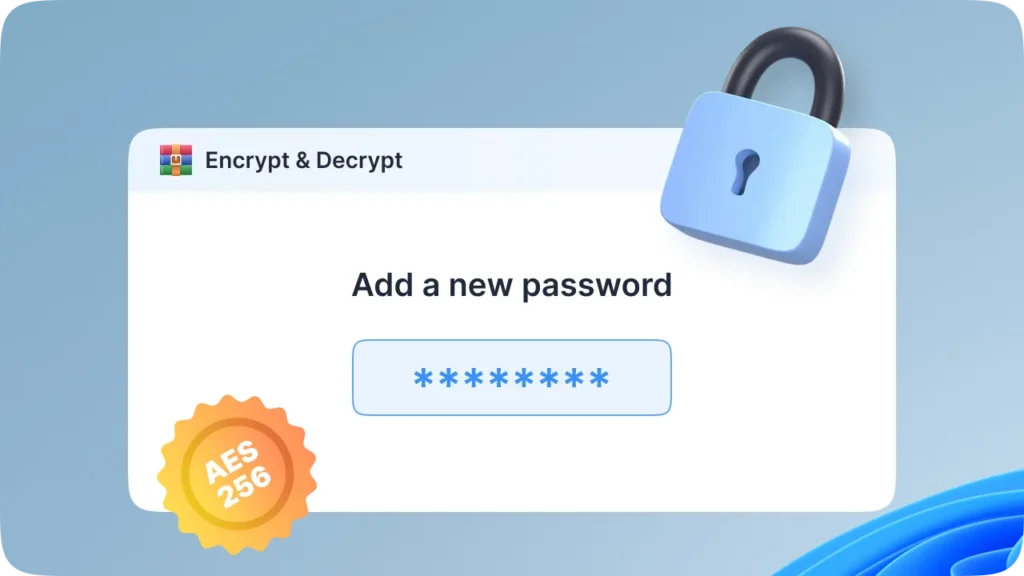 winzips file compression software Files Password Encryption feature preview