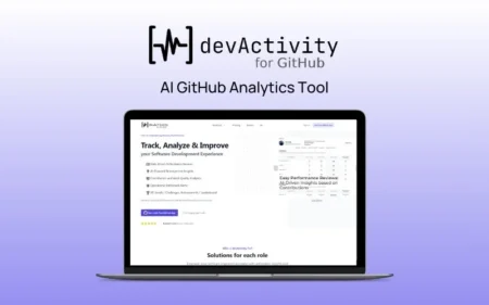 Feature image of devActivity - AI GitHub Analytics Tool annual subscription