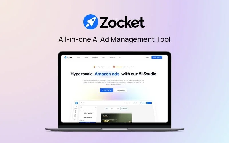 Zocket Ad Management Tool Annual Deal Feature Image