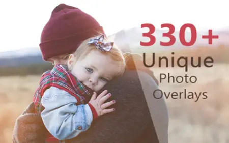 Unique Photo Overlays Bundle Feature Image