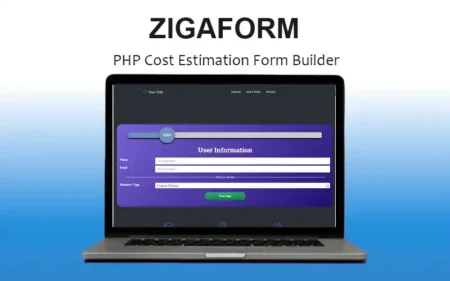Zigaform-PHP Cost Estimation Form Builder feature image