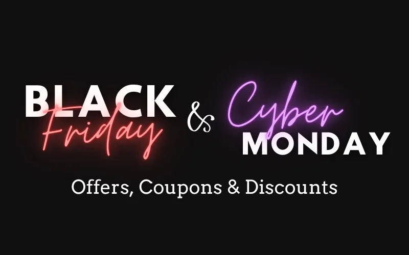 Black Friday and Cyber Monday Sale Blog Feature Image