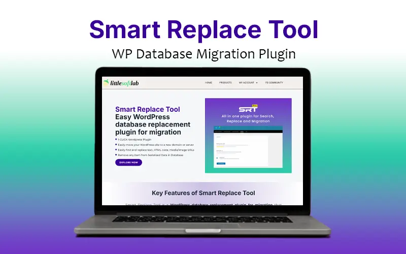 Feature Image - Smart Replace Tool - WP Database Migration Plugin Lifetime Deal