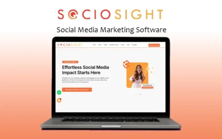 SocioSight Social Media Marketing software Lifetime Deal Feature Image