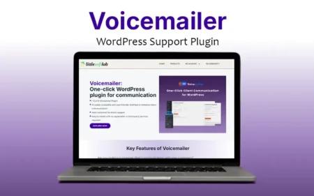 VoiceMailer - WordPress Support Plugin Lifetime Deal Feature Image