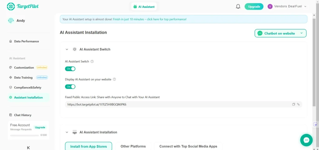 AI Assistant Installation