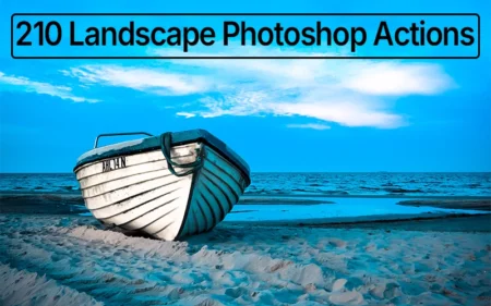 Landscape Photoshop Actions Preview