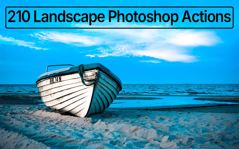 Landscape Photoshop Actions Preview
