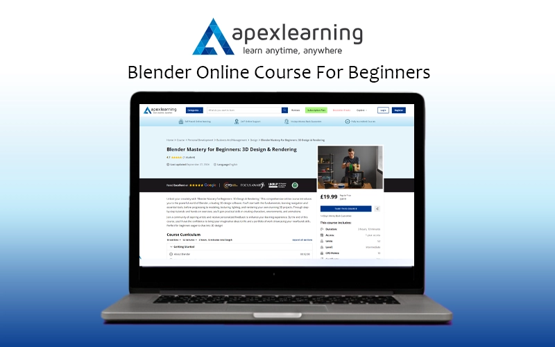 Blender Online Course For Beginners Lifetime Deal Feature Image