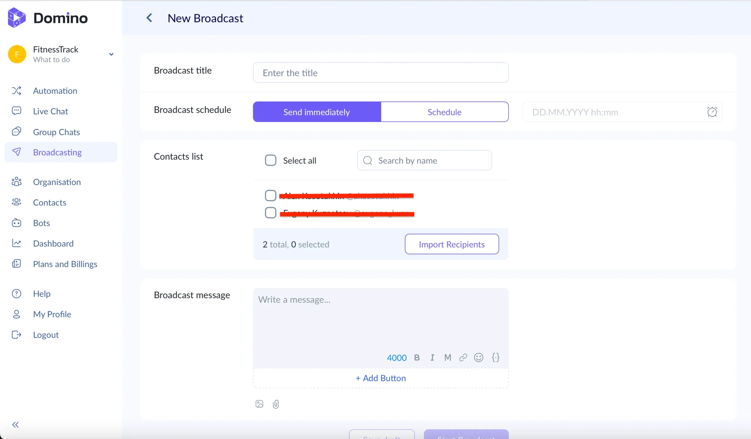 Domino-CRM-Section-with-newsletters
