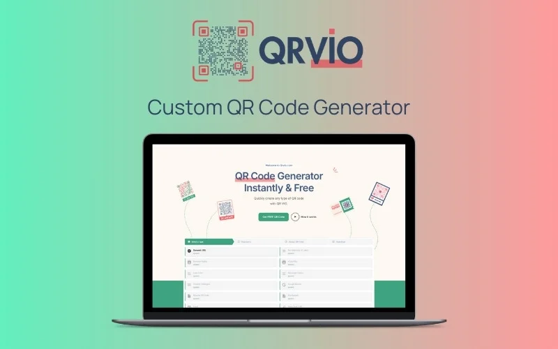 QR Vio _ Custom QR Code Generator Feature Image.