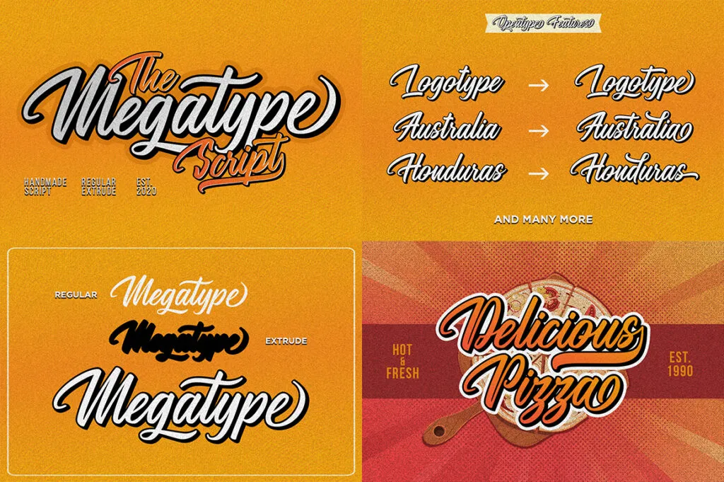 premium fonts, display typography