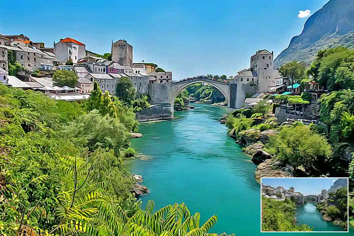 digital oil painting action photoshop