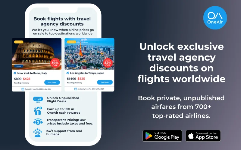 Get access to unpublished airfares feature