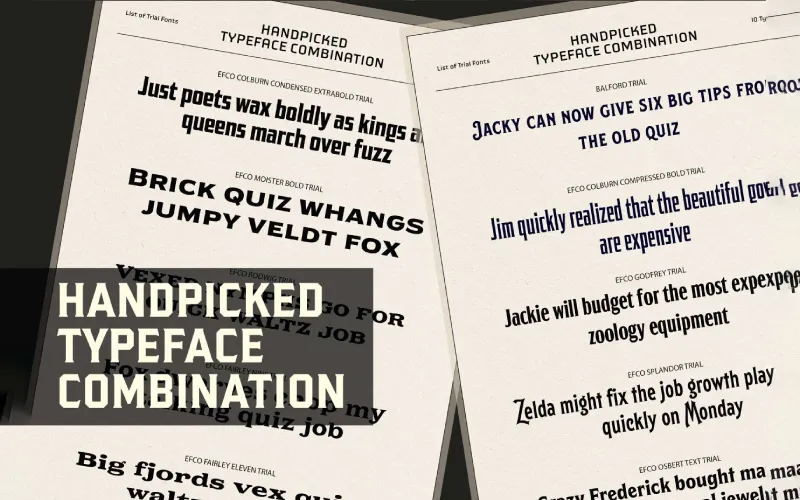 Editable label collection preview