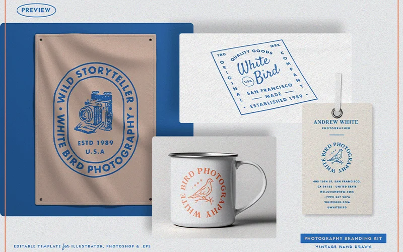 Templates included in the bundle used to design various apparels