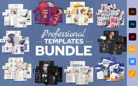 Professional Templates Bundle cover