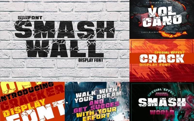 street style fonts, Smash-Wall-Font