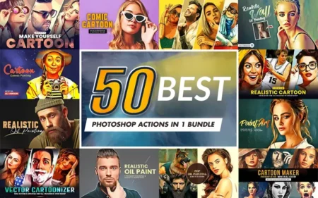 Top Photoshop Actions Feature image