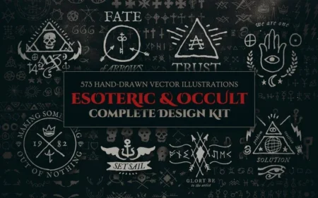 Hand-drawn Spiritual Symbols Feature Image