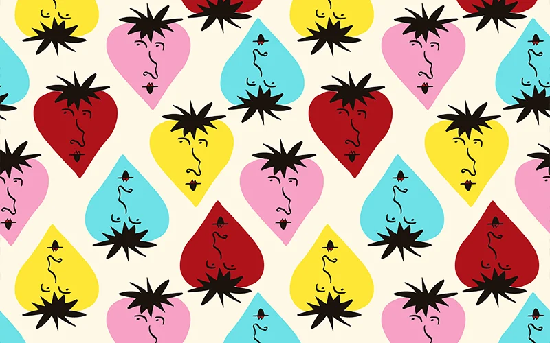 A preview of An ugly valentine pattern
