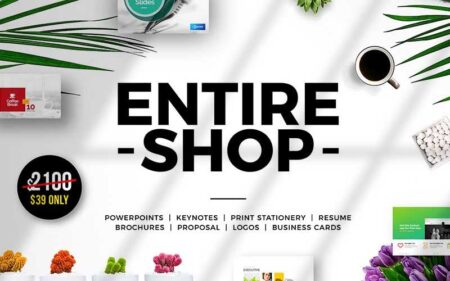 Graphic design resources entire shop feature image