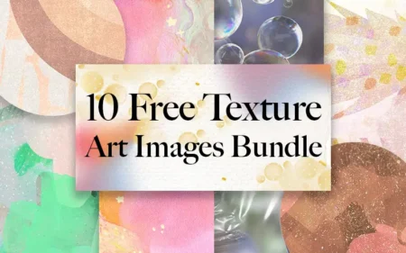 10 Free Texture Art Images Bundle Feature Image