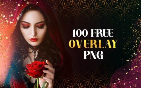 100 Free Overlay PNG Bundle Feature Image