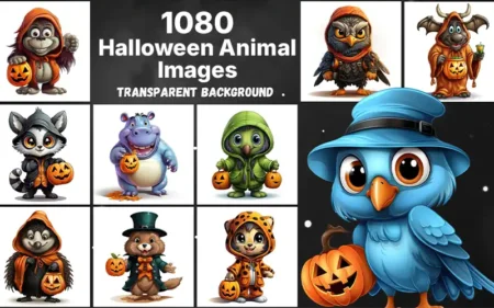 1080 Halloween Animal Images