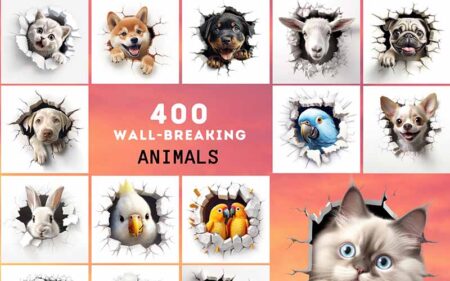 400 wall-breaking animals